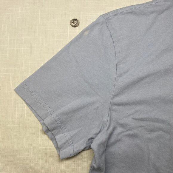 Taylor Swift METAL SKULL Light Blue Tshirt! Concert Tour Retro Merch Sz Large - Picture 11 of 13